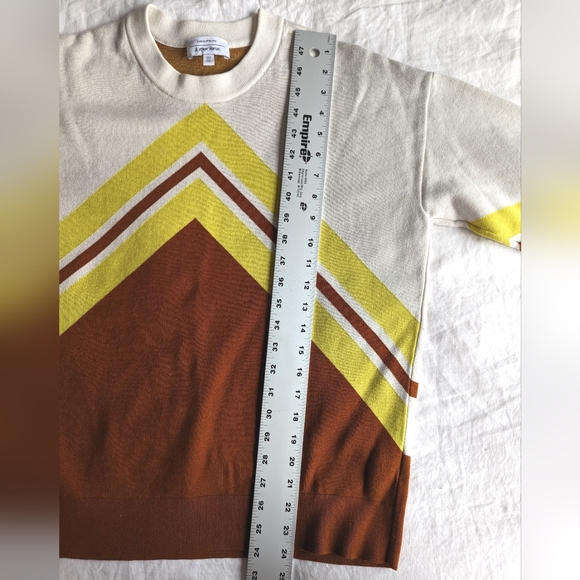 & Other Stories sweatshirt brown pattern Size M - Picture 6 of 13